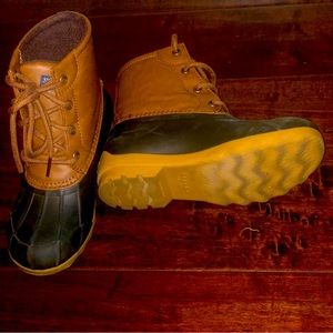 Kids Sperry Duck Rain boots 1US